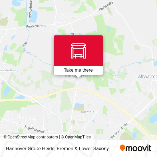 Карта Hannover Große Heide