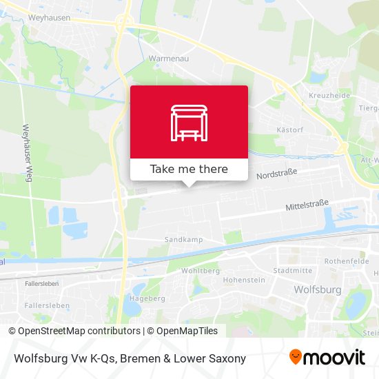 Wolfsburg Vw K-Qs map