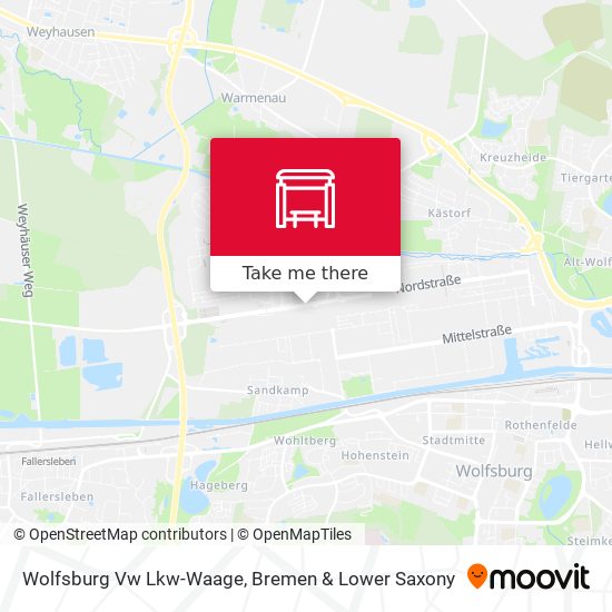 Wolfsburg Vw Lkw-Waage map