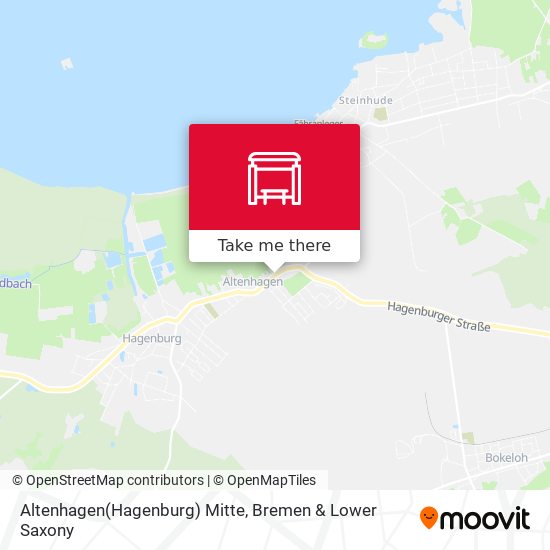Altenhagen(Hagenburg) Mitte map