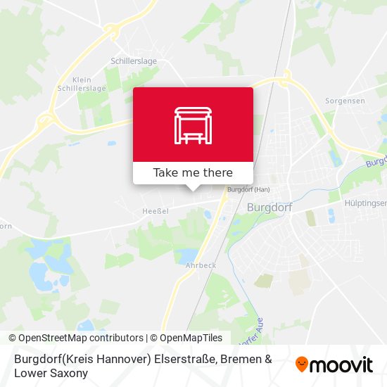 Burgdorf(Kreis Hannover) Elserstraße map