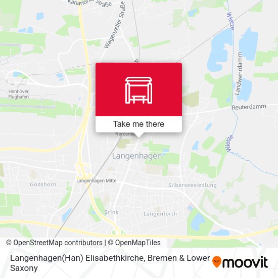 Langenhagen(Han) Elisabethkirche map