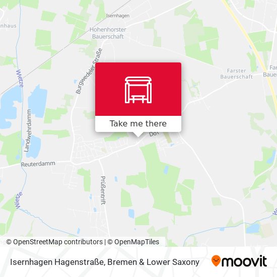 Isernhagen Hagenstraße map