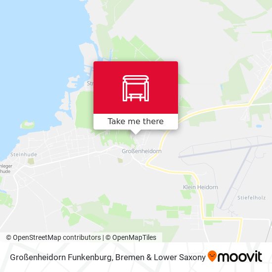 Großenheidorn Funkenburg map