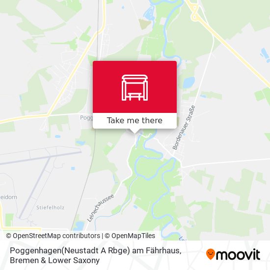 Poggenhagen(Neustadt A Rbge) am Fährhaus map