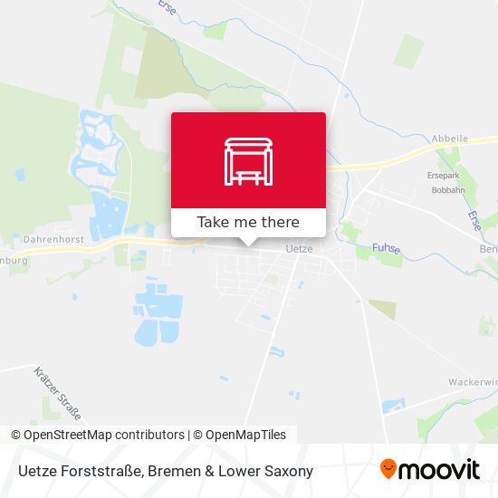 Uetze Forststraße map