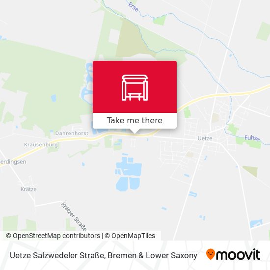 Uetze Salzwedeler Straße map