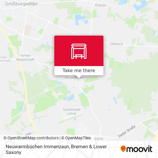 Neuwarmbüchen Immenzaun map