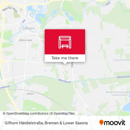 Gifhorn Händelstraße map