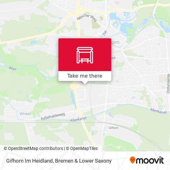 Gifhorn Im Heidland map