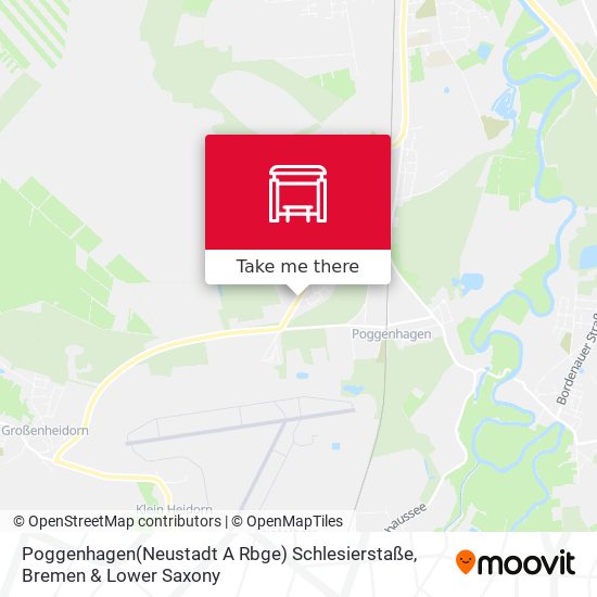 Poggenhagen(Neustadt A Rbge) Schlesierstaße map