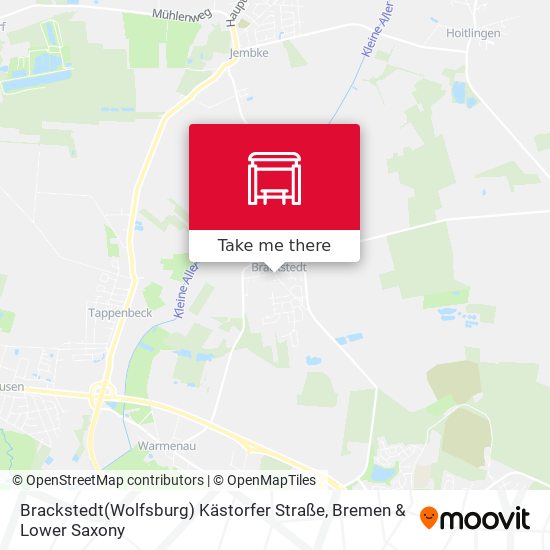 Brackstedt(Wolfsburg) Kästorfer Straße map