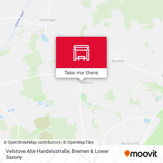 Velstove Alte Handelsstraße map