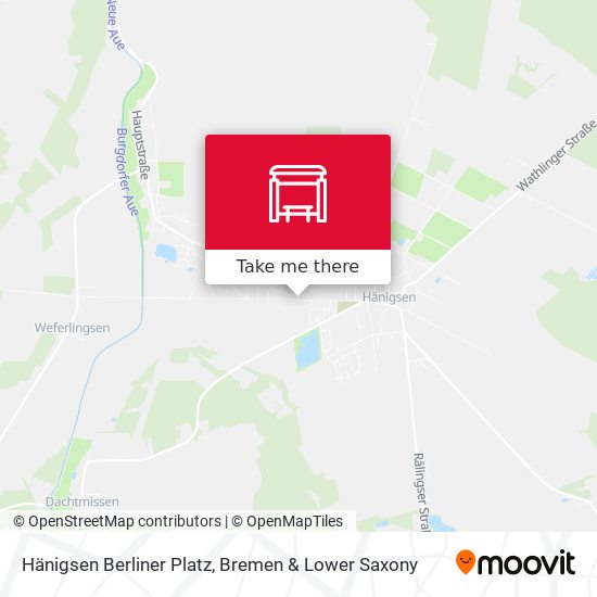 Hänigsen Berliner Platz map