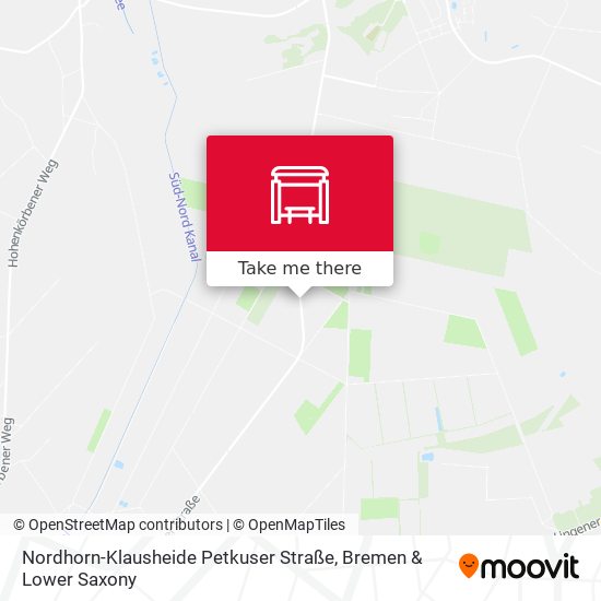 Nordhorn-Klausheide Petkuser Straße map
