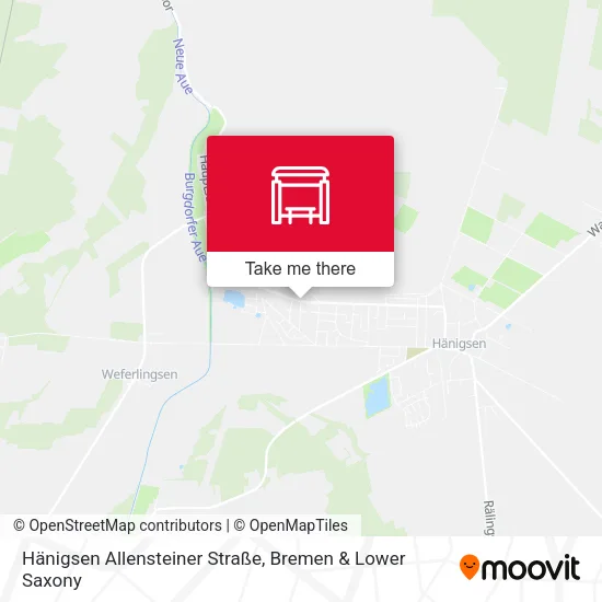 Карта Hänigsen Allensteiner Straße