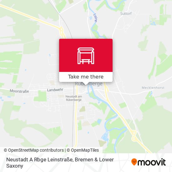 Neustadt A Rbge Leinstraße map