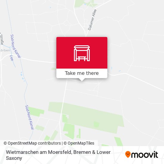 Wietmarschen am Moersfeld map