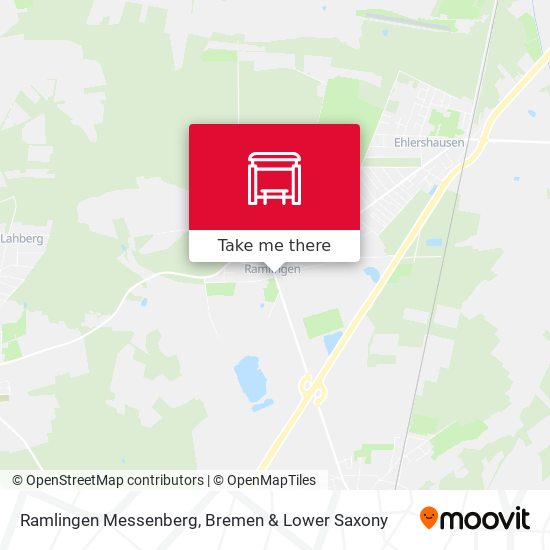 Ramlingen Messenberg map