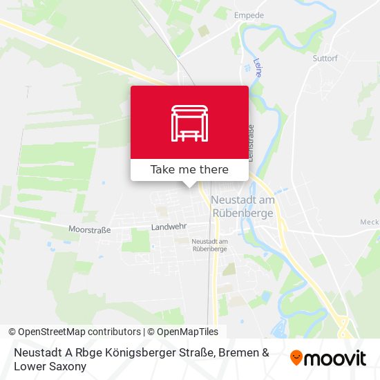 Neustadt A Rbge Königsberger Straße map