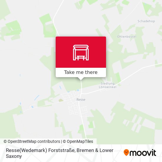 Resse(Wedemark) Forststraße map