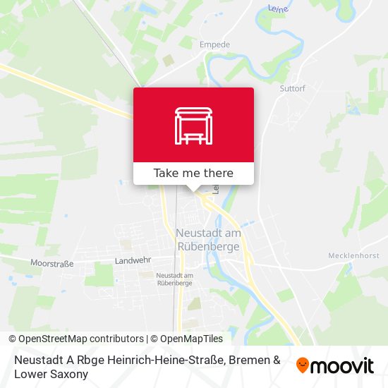 Neustadt A Rbge Heinrich-Heine-Straße map