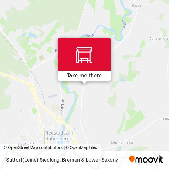 Suttorf(Leine) Siedlung map