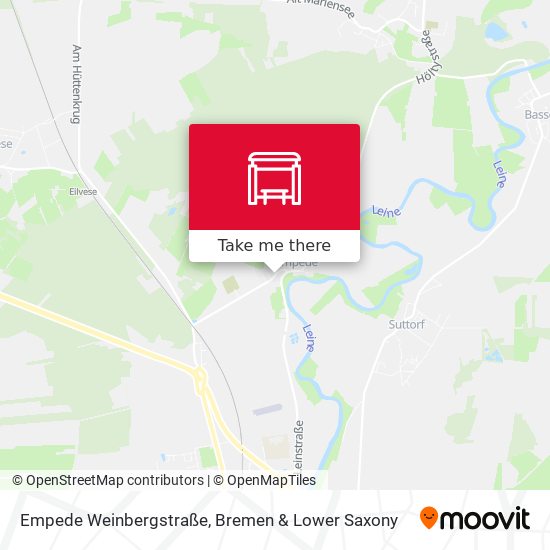 Empede Weinbergstraße map