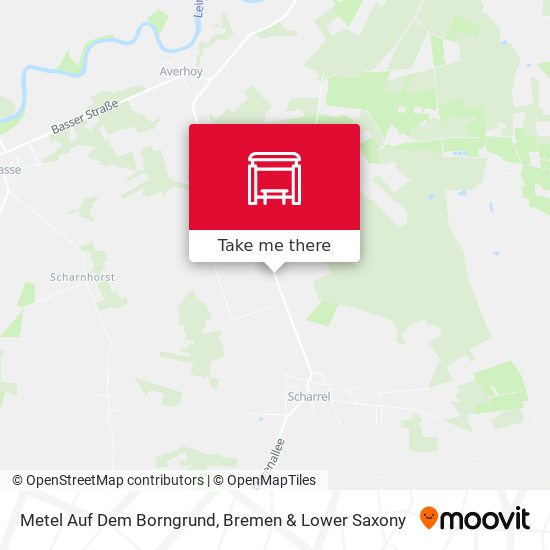 Metel Auf Dem Borngrund map