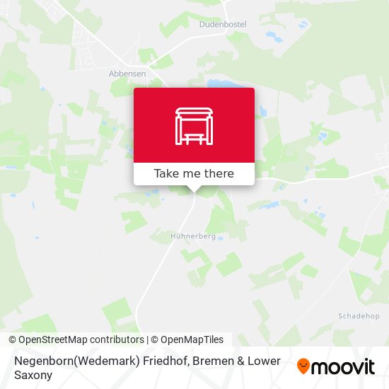 Negenborn(Wedemark) Friedhof map
