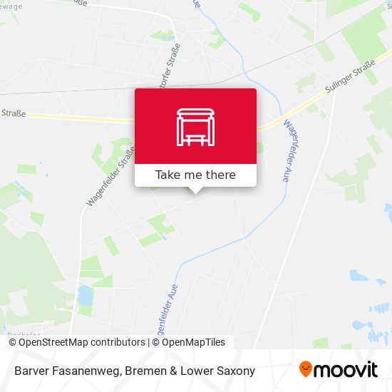 Barver Fasanenweg map