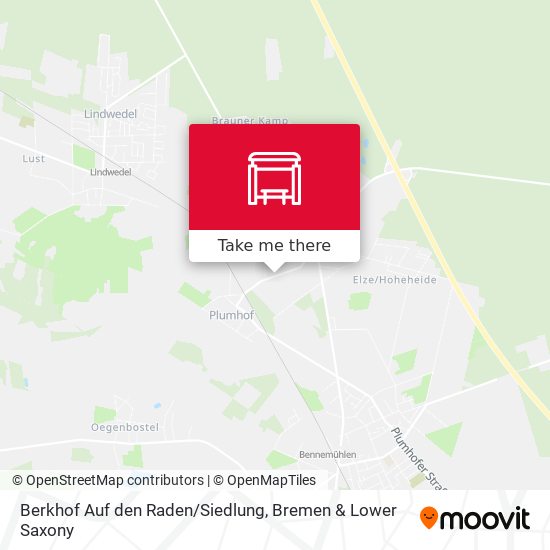 Berkhof Auf den Raden/Siedlung map