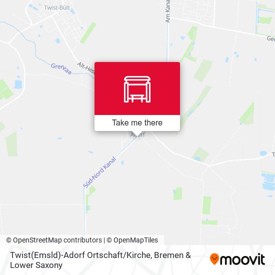 Twist(Emsld)-Adorf Ortschaft / Kirche map