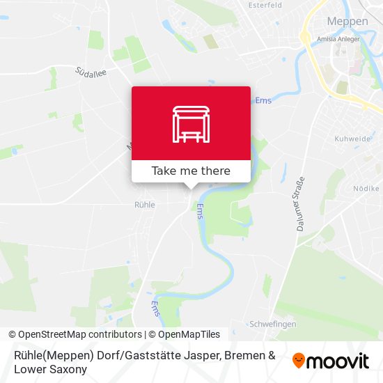Rühle(Meppen) Dorf / Gaststätte Jasper map