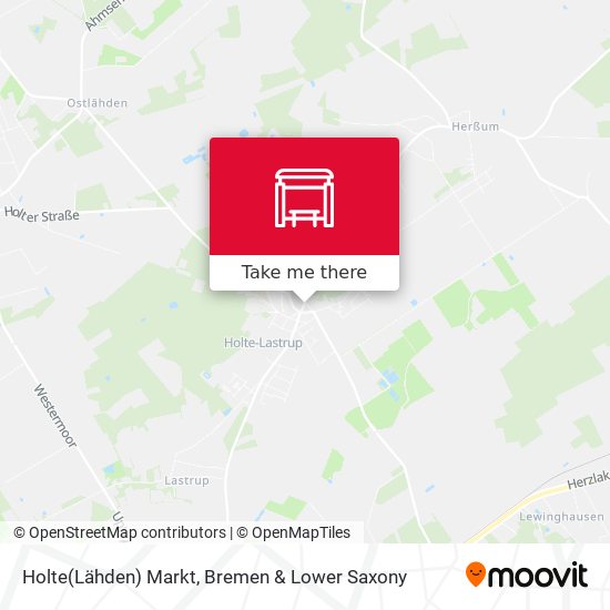 Holte(Lähden) Markt map