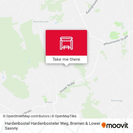 Hardenbostel Hardenbosteler Weg map