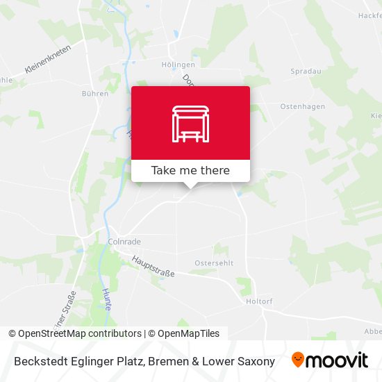 Beckstedt Eglinger Platz map
