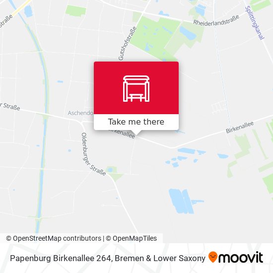Papenburg Birkenallee 264 map