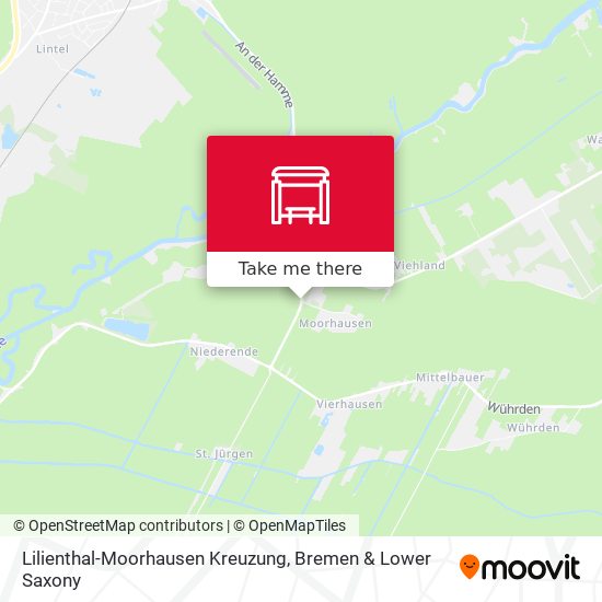 Lilienthal-Moorhausen Kreuzung map
