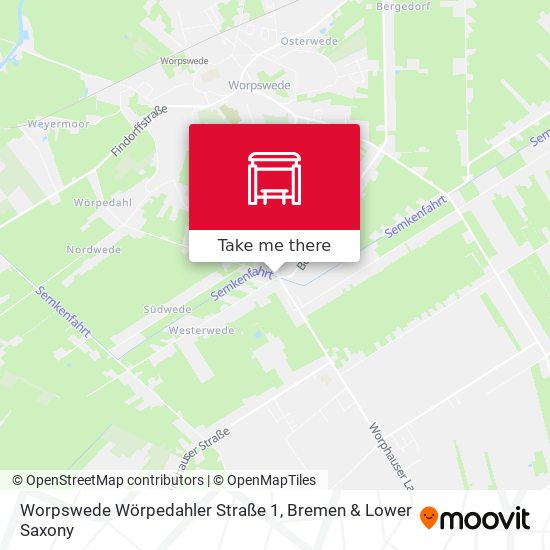 Worpswede Wörpedahler Straße 1 map