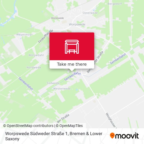 Worpswede Südweder Straße 1 map