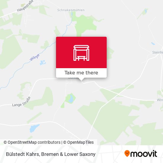 Bülstedt Kahrs map