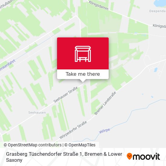 Grasberg Tüschendorfer Straße 1 map