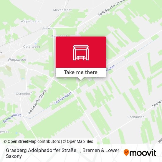 Grasberg Adolphsdorfer Straße 1 map