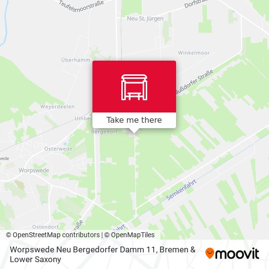 Worpswede Neu Bergedorfer Damm 11 map