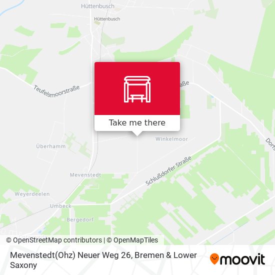 Mevenstedt(Ohz) Neuer Weg 26 map