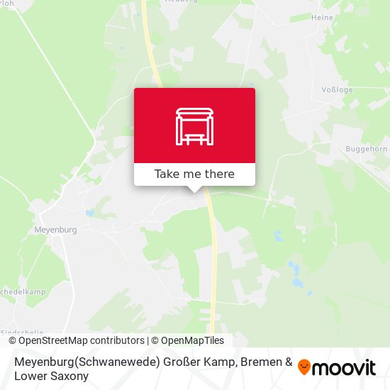 Meyenburg(Schwanewede) Großer Kamp map