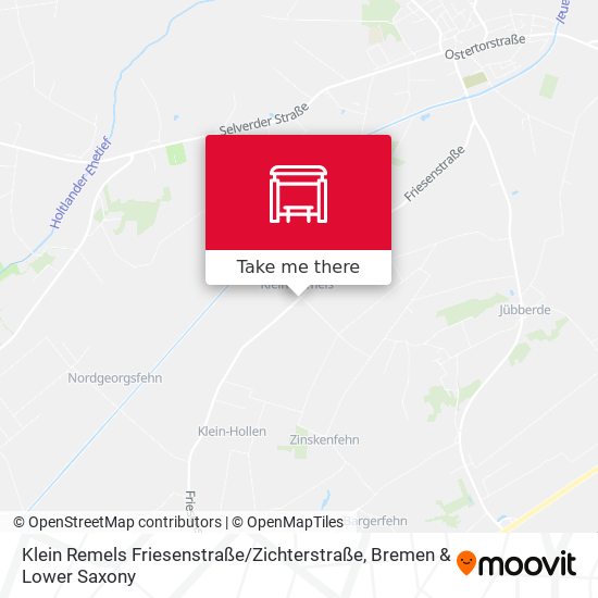 Klein Remels Friesenstraße / Zichterstraße map