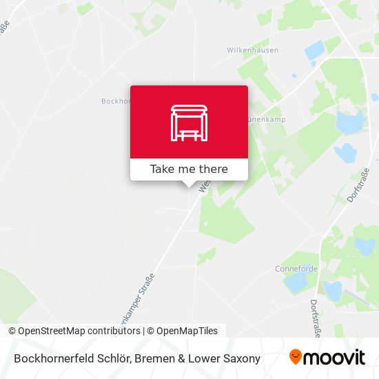Bockhornerfeld Schlör map