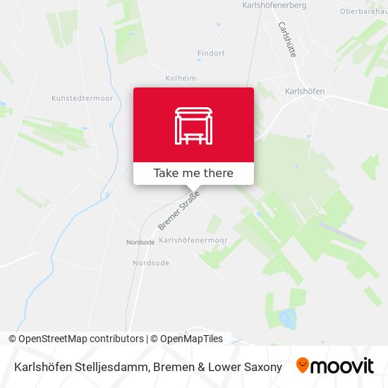 Karlshöfen Stelljesdamm map